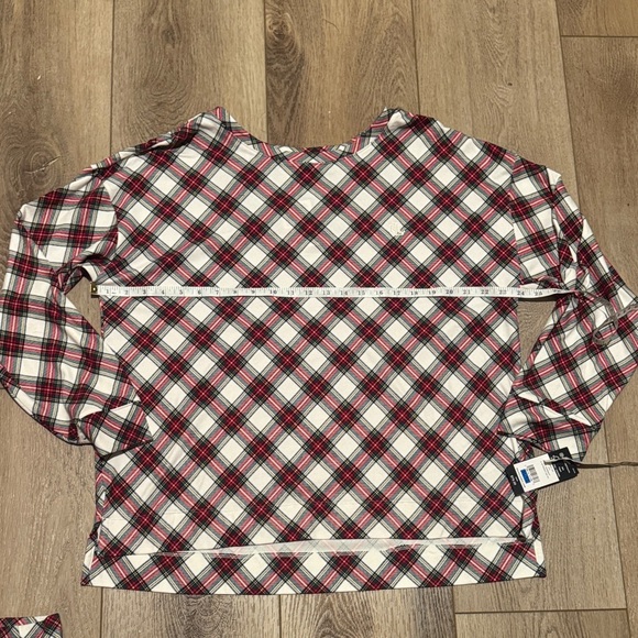 Ralph Lauren Red and Black Plaid Kids Pajama Set - Picture 7 of 14